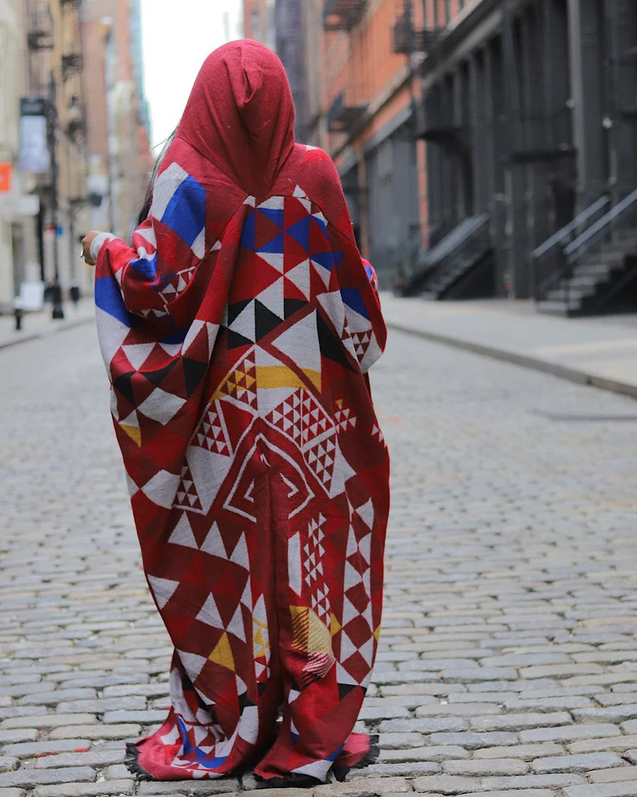 NINA HOODED KIMONO