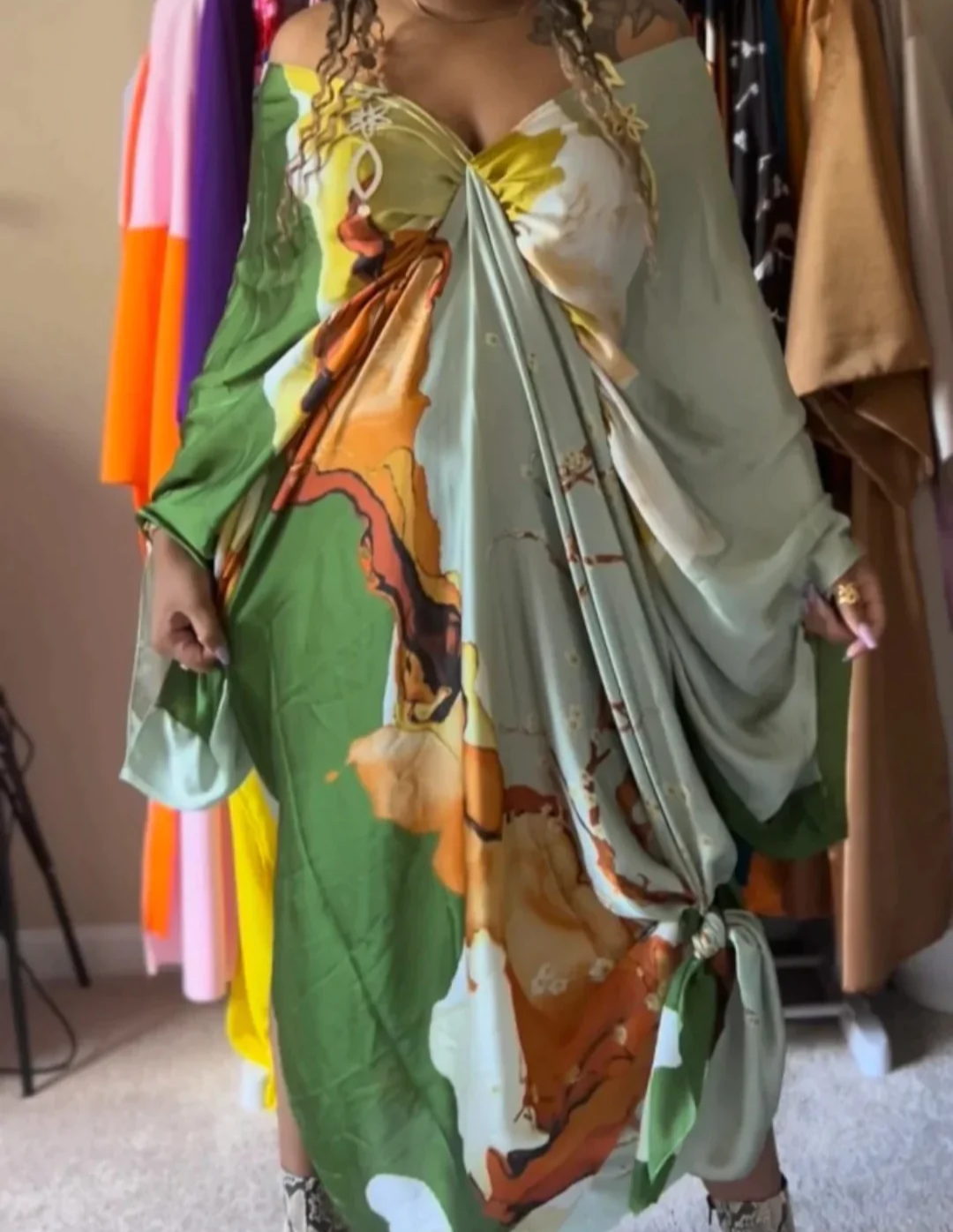 OVERSIZED DIVA KAFTAN DRESSES - available in 5 colors