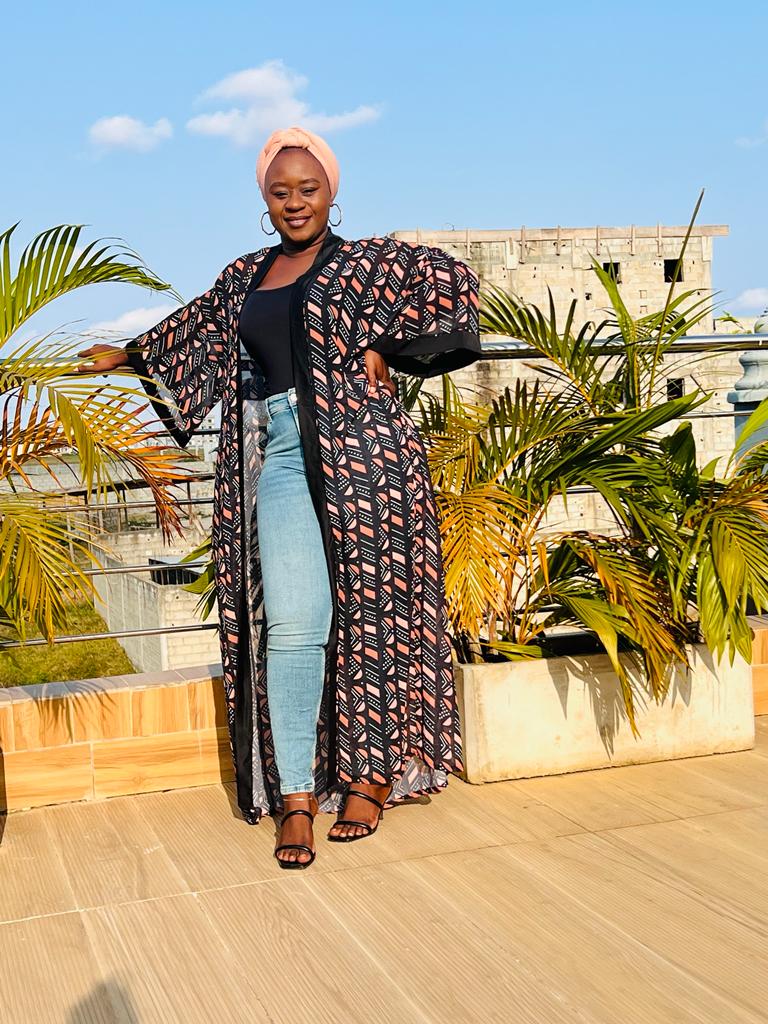 LILI ANKARA TRIBAL PRINTED KIMONOS (available in white, red, black and orange)