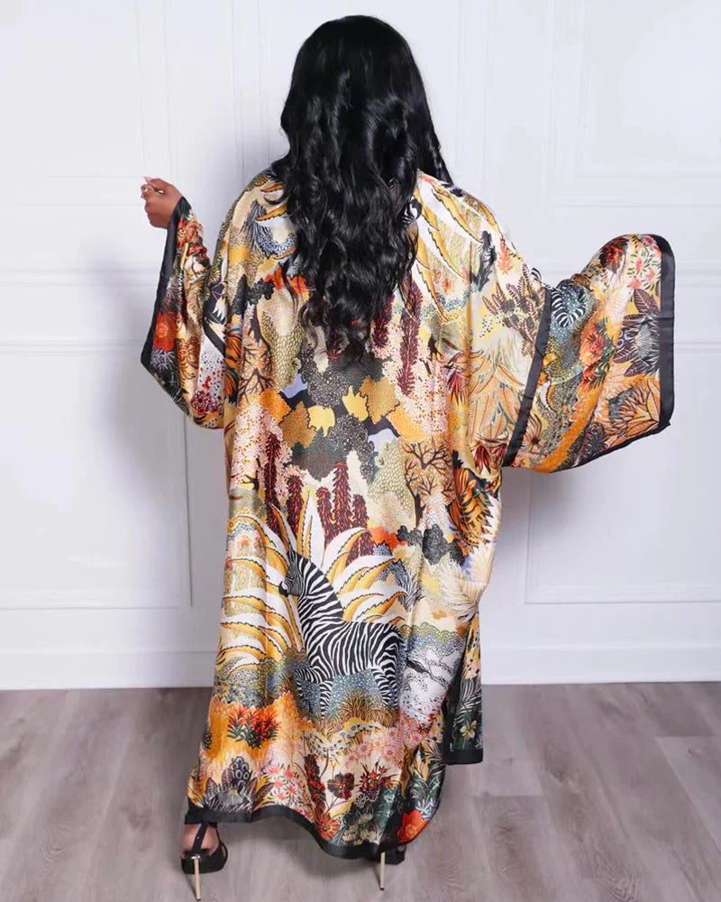 SAFARI KIMONO DRESS