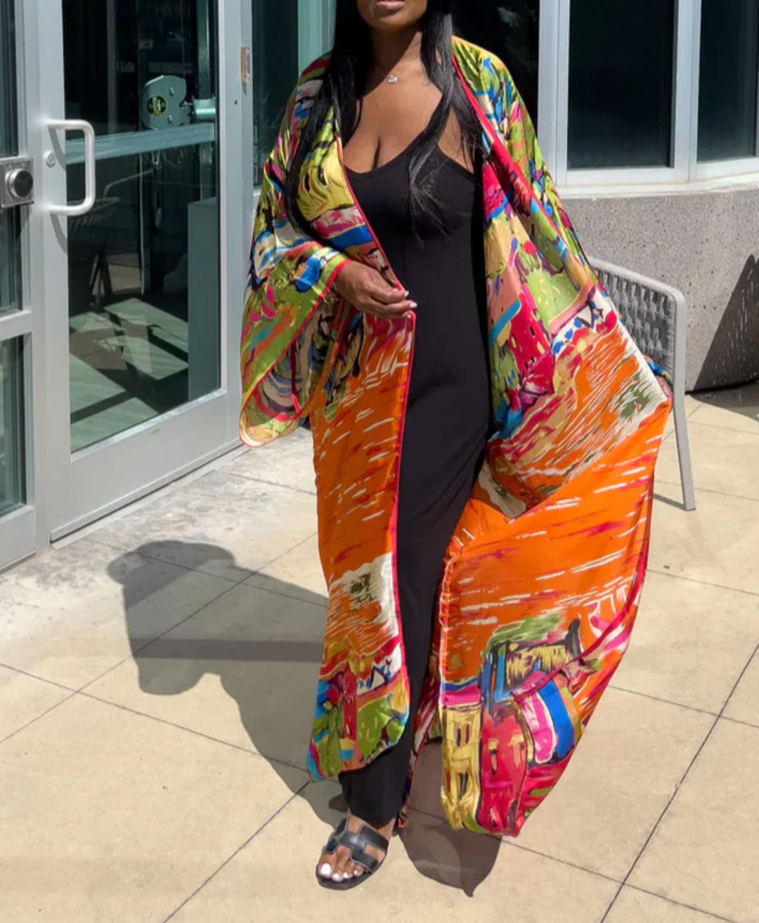 CITY GREEN KIMONO DRESSES - 3 CHOICES