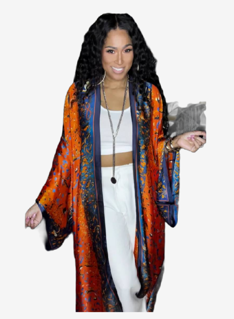 QUEEN DIVA KIMONO DRESS