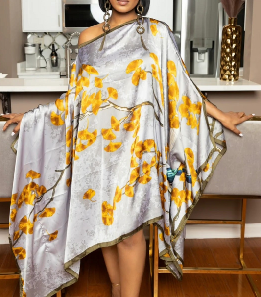 MIRAH OFF-SHOULDER OVERSIZED DRESS