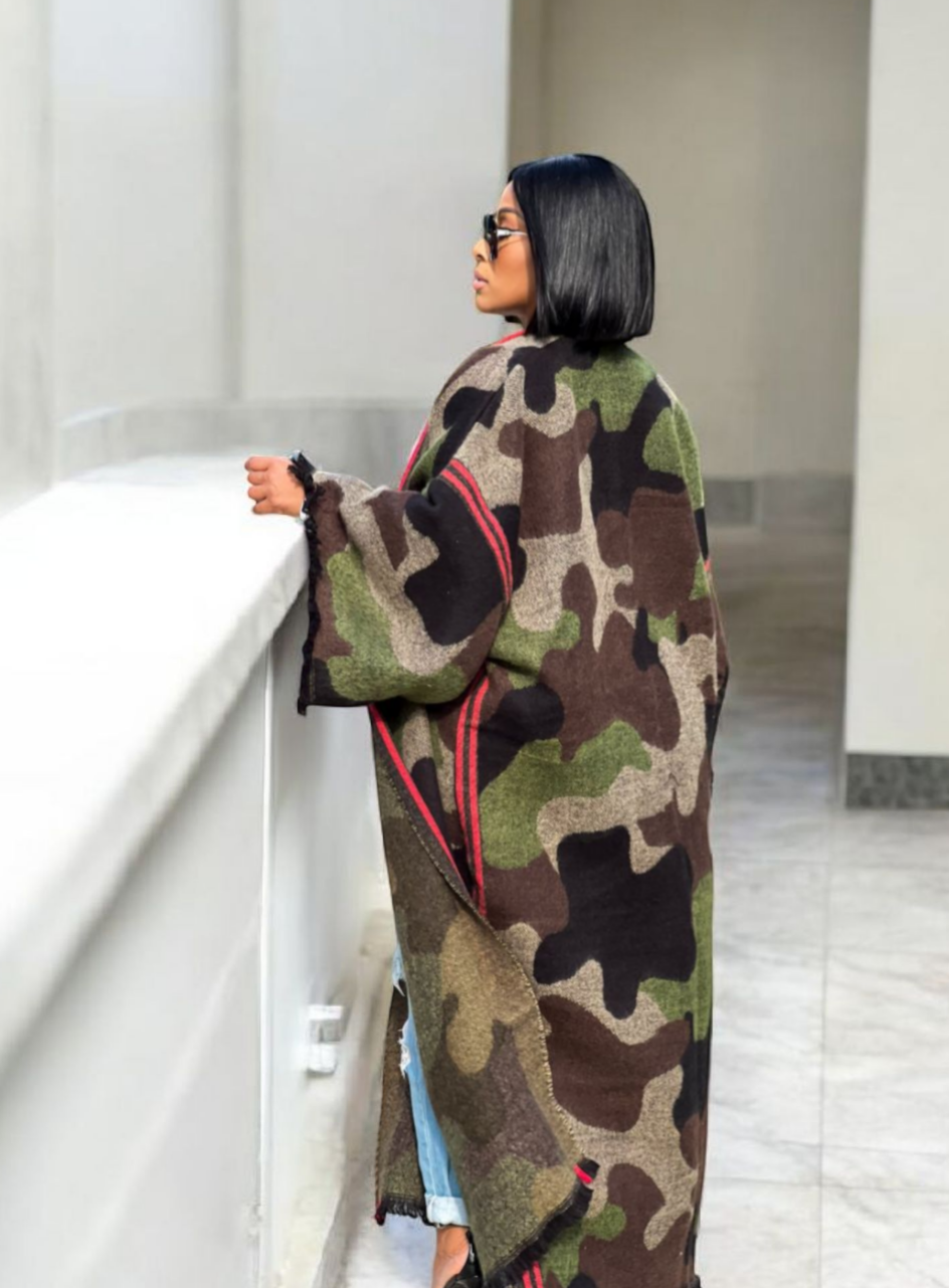 Cardigan - Camo