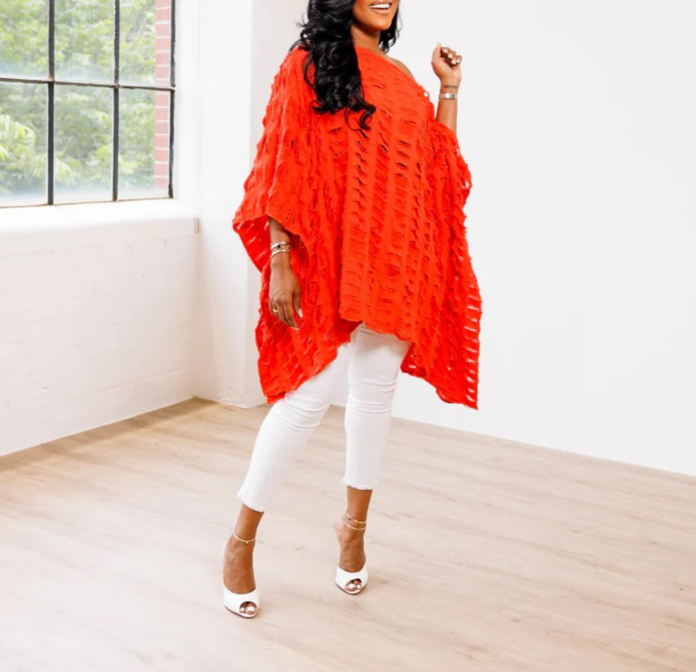 Denim - Textured Distressed Tunics