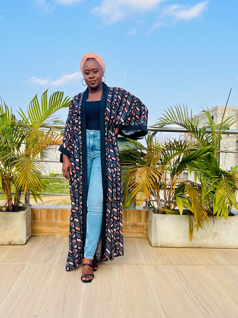 LILI ANKARA TRIBAL PRINTED KIMONOS (available in white, red, black and orange)