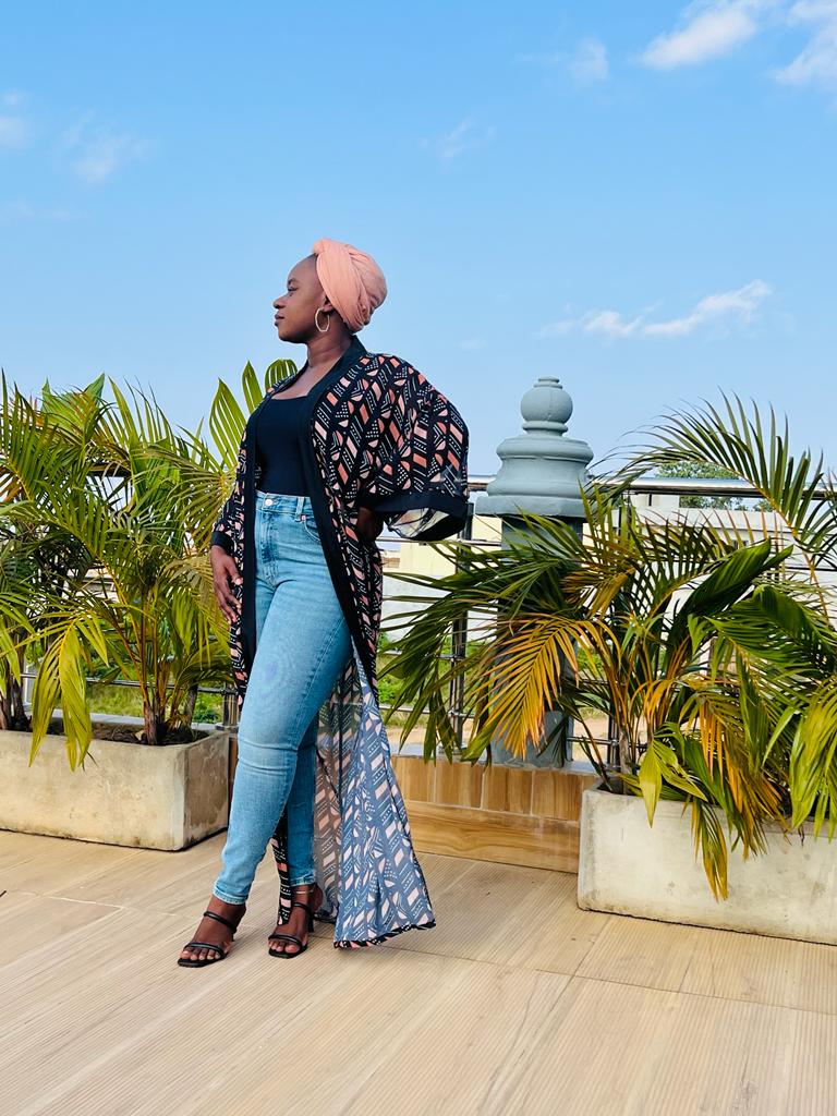 LILI ANKARA TRIBAL PRINTED KIMONOS (available in white, red, black and orange)