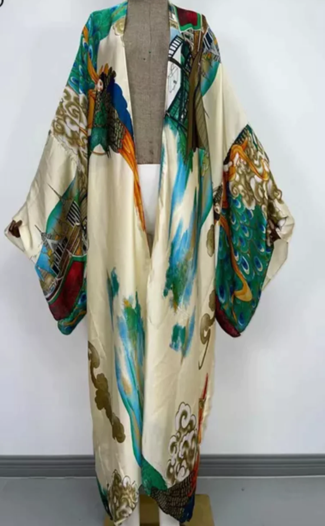 CITY GREEN KIMONO DRESSES - 3 CHOICES